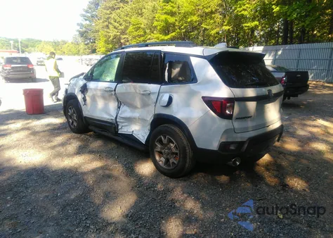 2022 Honda Passport Awd Trailsport из США, поврежденный, VIN 5FNYF8H63NB019529